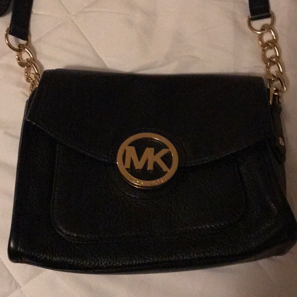 Michael Kors black cross body bag like NEW! - Picture 1 of 3